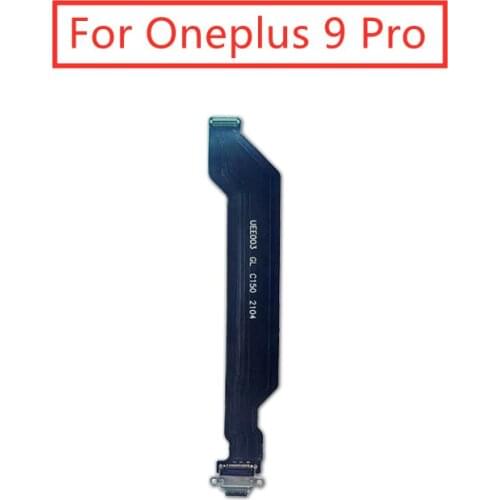 For Oneplus 9 Pro USB Charger Port Dock Connector PCB Board Ribbon 1+9 Pro Flex Cable phone screen repair spare parts