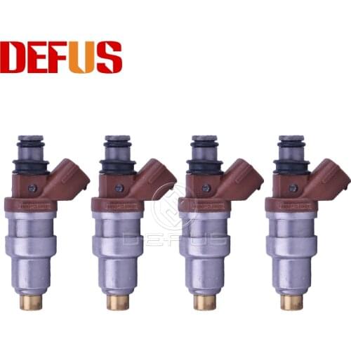 4PCS New Arrival Fuel Injectors For Toyota Tercel 4# 91-94 Nozzle OEM 23070-11010 2307011010 Nozzle Fuel Injection Replacement