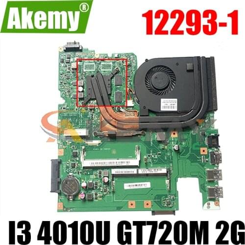 Akemy 12293-1 48.4L106.011 Motherboard For Lenovo S510P LS41P LS51P Notebook Motherboard CPU I3 4010U GT720M 2G DDR3 100% Test