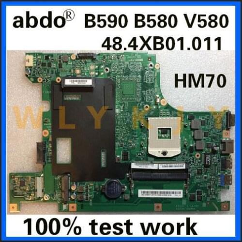 For 48 4XB01.011 applies to Lenovo B590 B580 V580C notebook motherboard PGA989 HM70 DDR3 100% test work