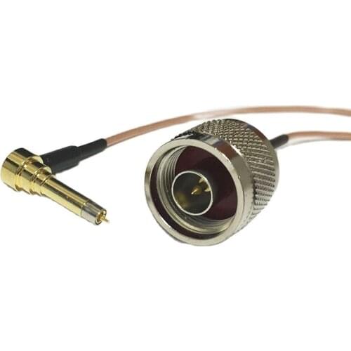 New Wireless Modem Wire N Male Plug Switch MS156 Right Angle Connector RG178 Cable 15CM 6" Wholesale Fast Ship