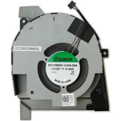 New Laptop CPU Cooling Fan for DELL Latitude 5501 Precision 3541 Cooler CVMC1 0CVMC1 EG50060S1-C440-S9A DC28000NXSL DC28000NXFL