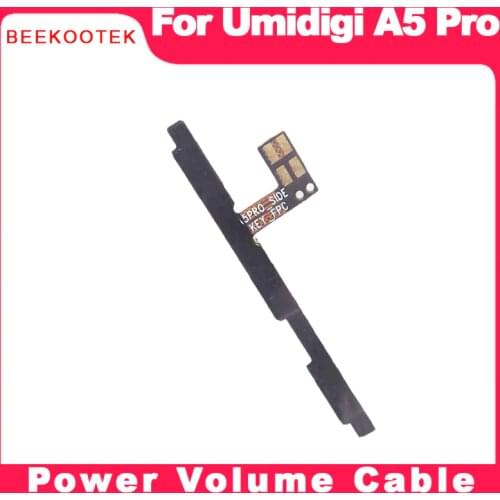 Original umidigi A5 pro volume up/down + power on/of button flex cable FPC for umidigi A5pro smart cell phone