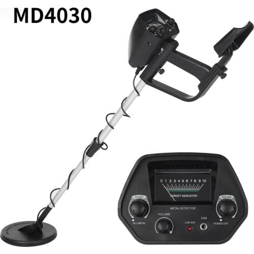 KKMOON MD-4030 Professional Underground Metal Detector Gold Detector Length Adjustable Treasure Hunter Seeker Hunter Detector