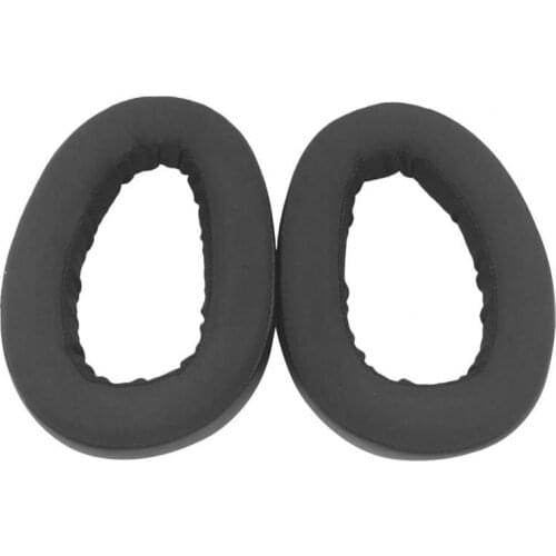 1 Pair Headphone Cushions Replaceable Dust-proof Breathable Gaming Headphone Sleeves for Sennheisers GSP 600/500