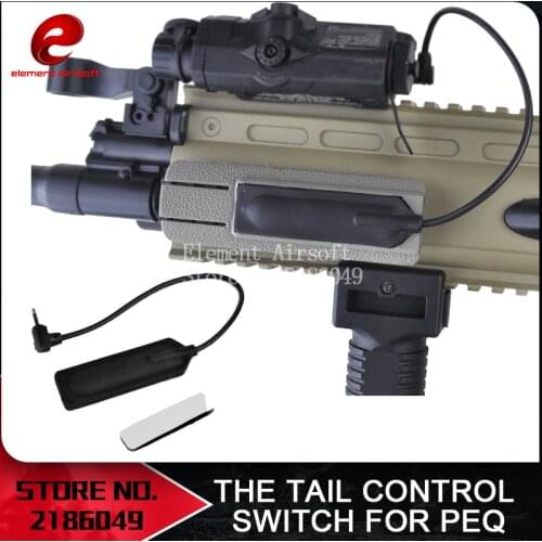 Element Airsoft Tactical PEQ Flashlight Switch Tail Control Switch Airsoft For PEQ,M3X,DBA airsoft EX430