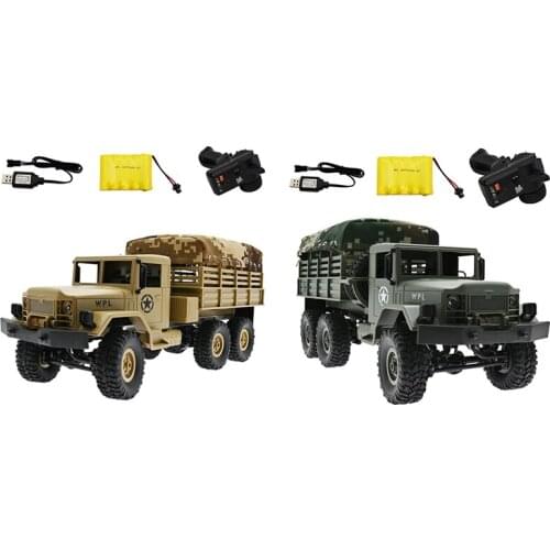 WPL B16 RC Truck Kits 4WD 1/16 Off-Road Crawler Car Toy Boys Kids DIY