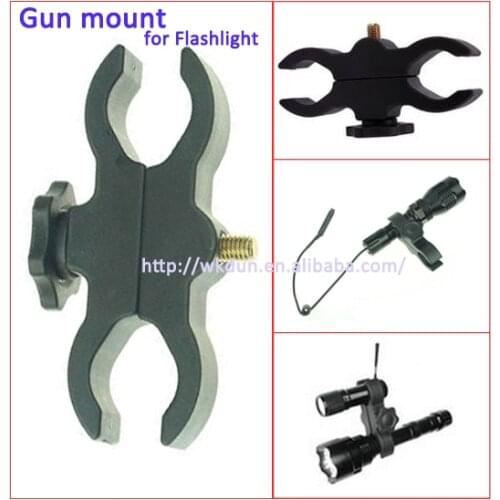 1pc New 25.4mm~35.4mm Gun Mount Clamp Holder For C8/C12 HS-802 LED Flashlight Torch Scope