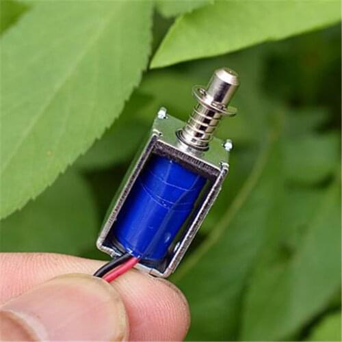 1PC DC6-12V Mini 0420 Electromagnet YD-A420-229 DC Electromagnet Suction Type Magnetic Electromagnet For Cabinet Electronic Lock