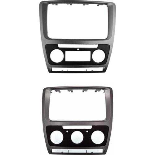 2 Din Radio Fascia for Skoda Octavia Audio Stereo Panel & 2Din Fascia for Skoda Octavia 2 2010-2013 Audio Stereo Panel