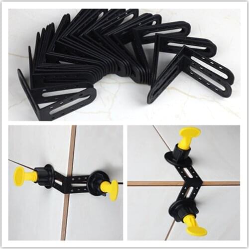 25pcs/lot Tile Spacers Cross Leveling Angle System Removable Reusable Improvement Drop Shipping