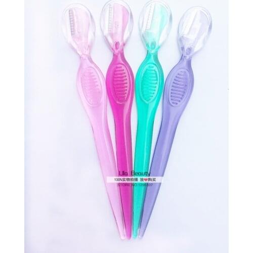 3pcs/lot Face Care Brow Trimmer Womens Eyebrow Shaving Razor Blades Free ship to RU and mainly country