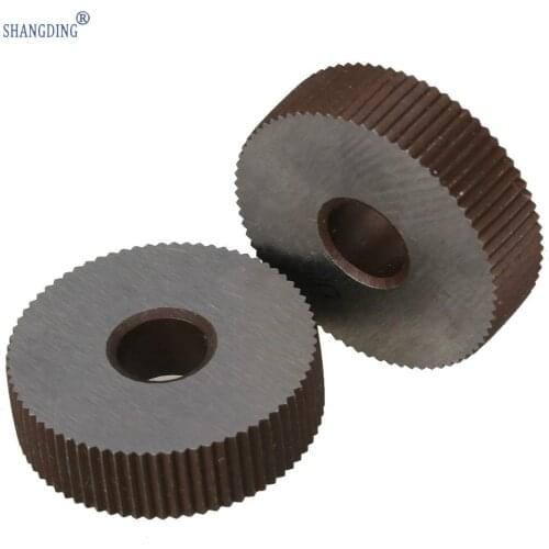 4pcs 19x8mm Single Straight Knurling Tool 1.6mm Pitch Linear Knurl Wheel
