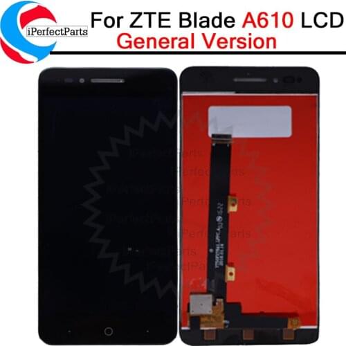 5.0'' For ZTE Blade A610 LCD Display Touch Screen Digitizer Assembly with Tools For ZTE Blade A610 General Version LCD