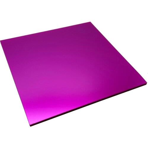 Acrylic/PMMA Pearlescent Metallic Sheets 3.0mm for Jewelries, Crafts, Art Works, Decoration - Purple (MT12)