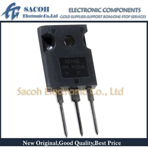 Free Shipping 10Pcs 30CPF06PBF 30CPF06 30CPH06 TO-247 30A 600V Fast Soft Recovery Rectifier Diode