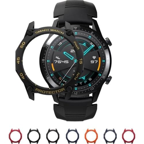 Case for Huawei Watch GT2 46mm Colorful Smart Watches Cover TPU Shell GT 2 46mm Protector SIKAI Sport Accessories for Huawei GT2
