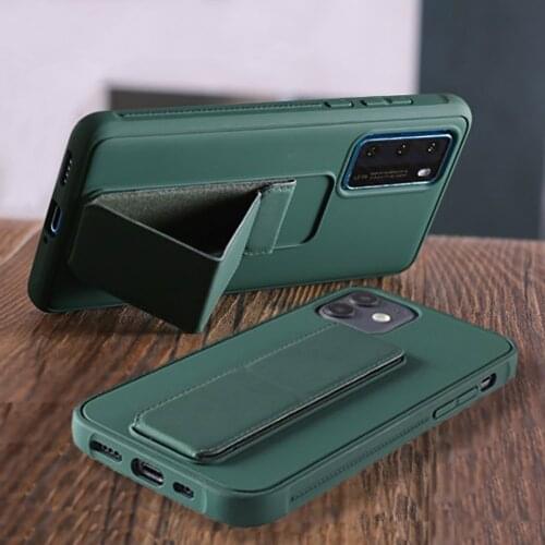 LOVECOM Phone Case For Samsung S20 FE A21S A51 A71 A50 S10 S9 Plus Note 20 10 Wrist Strap Stand Soft Holder Magnetic Back Cover