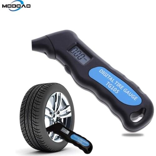 Digital Car Tire Tyre Air Pressure Gauge Meter LCD Display Manometer Barometers Tester for Car Truck Motorcycle Bike