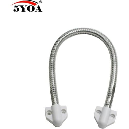 5YOA Door Loop Electric Stainless steel Exposed Mounting protection sleeve Access Control Cable Line for Control Lock Door Lock