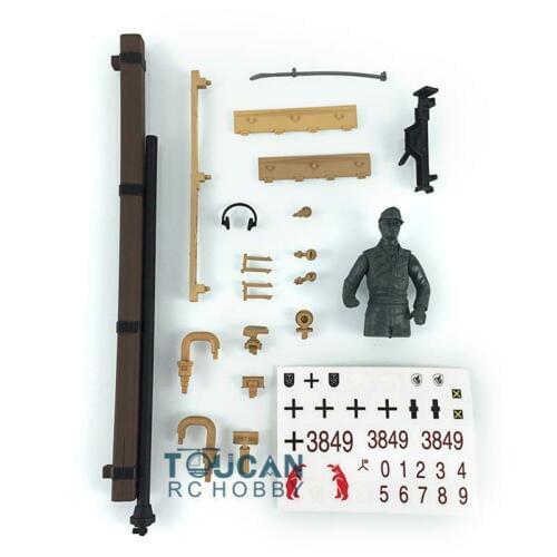 Heng Long 1/16 Scale German Panzer III H RC Tank 3849 Decoration Parts Bag TH00268-SMT4