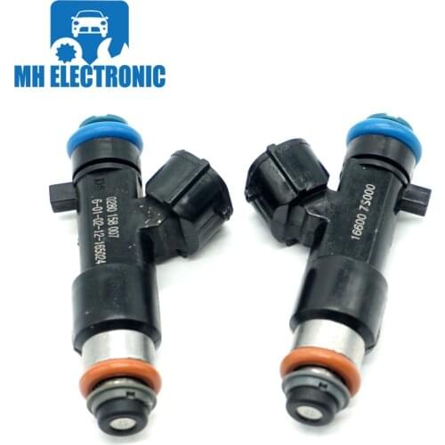 MH Electronic Fuel Injector Nozzle 16600-7S000 0280158007 2PCS/LOT For Nissan Frontier 4.0 Armada Titan for Infiniti V6 V8 QX56