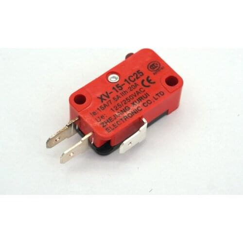 5pcs 15-1C25 SPDT NO+NC Momentary Miniature Micro Switch Pin Plunger Bolt Terminal