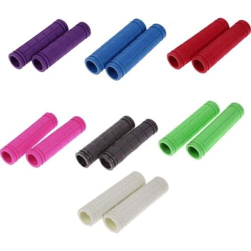 Newest Bike Handlebar Grips Bicycle Grips for Cycling Lover Anti-slip Rubber Mushroom Grips Rubber Colorful Bicycle Grips