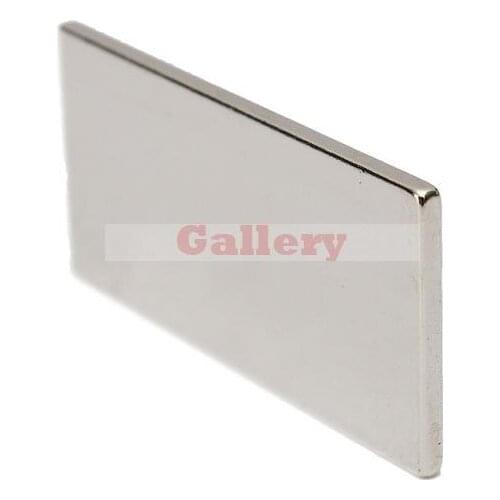 New Arrival Neodymium Magnets 3 Pcs Lot N35 Strong Block Magnet 40x20 x 2mm Craft Model Rare Earth Neodymium