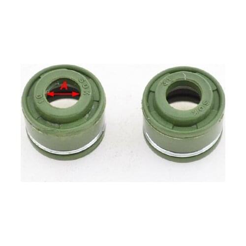 NEW High Quality Motorcycle Universal 5.5mm Engine Valve Stem Oil Seal For Honda CG125 CBT125 Suzuki GS125 Spare Parts