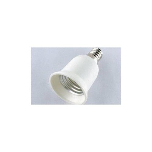 Flame retardant materials turn E14-E27 conversion head turn the small screw screw lamp holder E14 - E27 - conversion