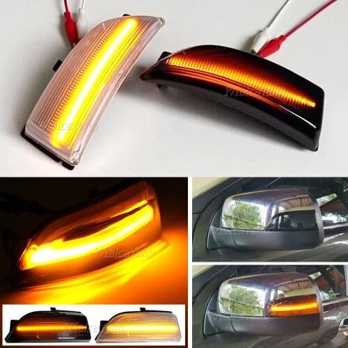 Fit for Ford Everest U375/UA Dynamic LED Turn Signal Light Side Wing Mirror Indicator 2015 2016 2017 2018 2019
