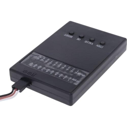 RC Car Program Card Electronic Speed Controller Programmer for RC Car 25A-120A Brushless ESC Y4QA