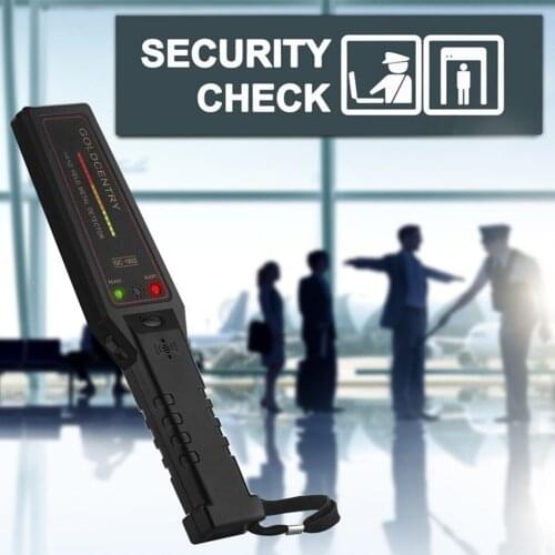 Handheld Metal Detector Safety Inspection InstrumentPortable High Sensitive Security Scanner for Airport Subway Metal Detector