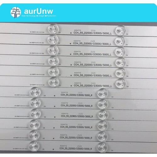 LED backlight strip 11 lamp for 55CE2810H 55CE2210M LB55061 55D3000/D2000 55N1 55D3700I LED55D2000i SVJ550AD6 C550F15-E6-H