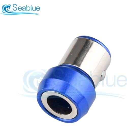 Universal Magnetic Ring 1/4” Metal Screwdriver Bit Magnetic Ring For 6.35mm Shank Anti-Corrosion Drill Bit Magnet Powerful Ring