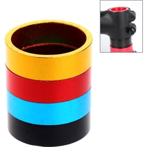 1/10MM Aluminum MTB BMX Road Bike Bicycle Cycling Headset Stem Spacer 4-Color E56D