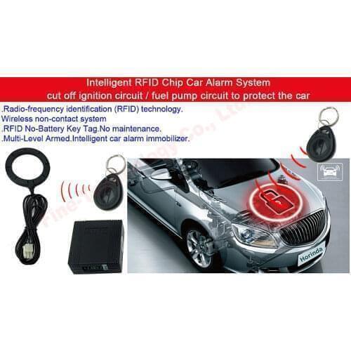 10PCS transponder immobilizer Anti-Scan Emergency Override Flashing Status L.E.D.car immobilizer car alarm car security product