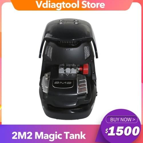 2M2 Magic Tank Automatic Car Key Cutting machine Database V2020.011501 Work on Android via Bluetooth Without Battery