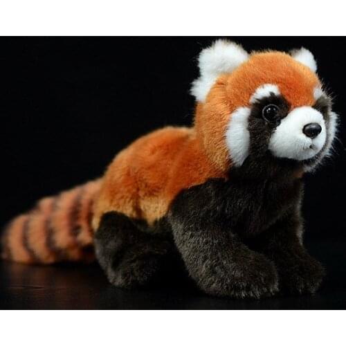 Free shipping cute Simulation Raccoon Doll Plush Animal Toys Children plush toy Toy Gifts