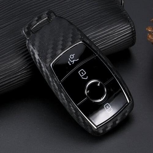 Car Smart Remote Protection Key Shell Case keyfob cover set For Mercedes Benz AMG 2016 2017 E Class W213 E200L E260 E300L E320L