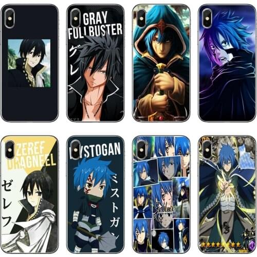 Anime fairy tail jellal Soft Phone Case For Samsung Galaxy A71 A70 A60 A51 A50 A41 A40 A31 A30 A20E A21S A12 A10 A7 A5 A3
