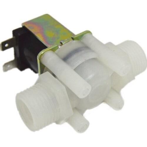 DN15 Male Thread Plastic Electromagnetic Valve Solenoid Valve,Input Water with Pressure,Output Water without Pressure