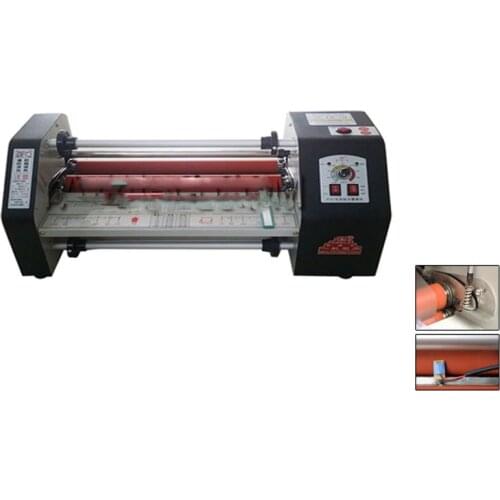 Paper laminating machine cold& heating card laminating machine 110v 220V photo laminator FM-480
