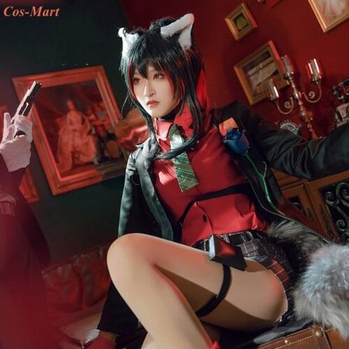 Game Arknights Texas Cosplay Costume Fashion The High Quality Handsome Combat Uniform Full Set Female Role Play Clothing XS-XL