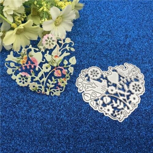 Metal Cutting Dies Stencil for DIY Heart Frames Scrapbooking Photo Album Embossing Paper Cards Decorative Crafts Die Cuts