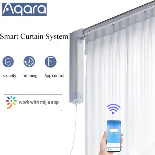 Ewelink High Quality Customizable Super Quite Electric Curtain Track for Remote Control Electrical Curtain Motor