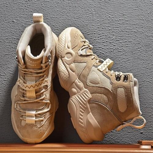 Mens Walking Shoes Men Athletic Shoes Summer Sneakers Hightop 2020 High Top For Sports Mens Chelsea Boots Sport Ankle