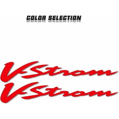 For SUZUKI V-STROM v strom motorcycle tail box stickers Beak Fender Decal Shock absorber decals Decals Reflective Waterproof
