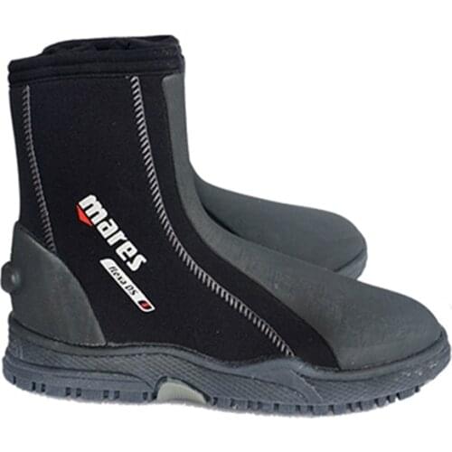 Mares Flexa DS - 5mm Neoprene Scuba Dive Boots with Ankle Zip and Special Sole 412626 for Scuba Divign Swimming water sport